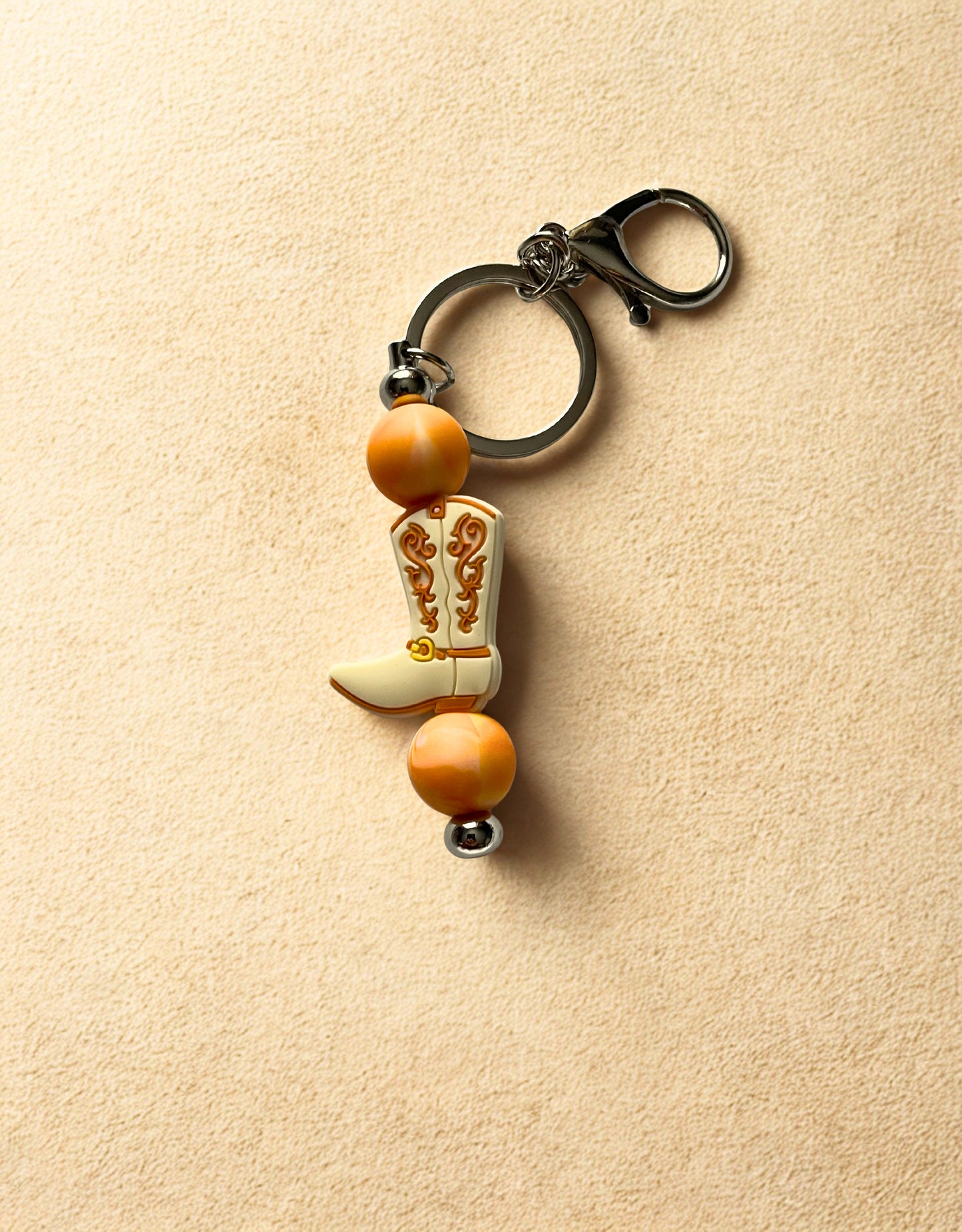 Cowgirl Boot Keychain
