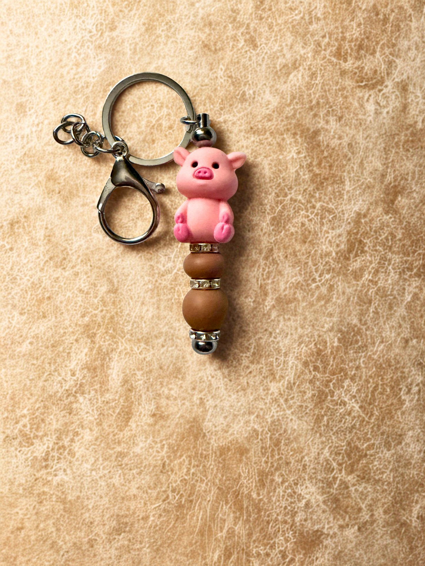 Pig Keychain
