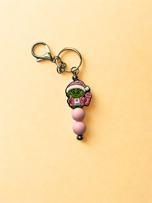 Grinch Baby Keychain