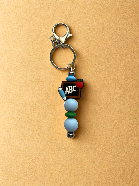 School-Themed Keychain