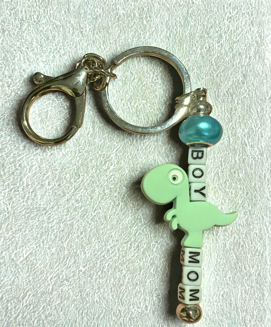 Boy Mom Keychain